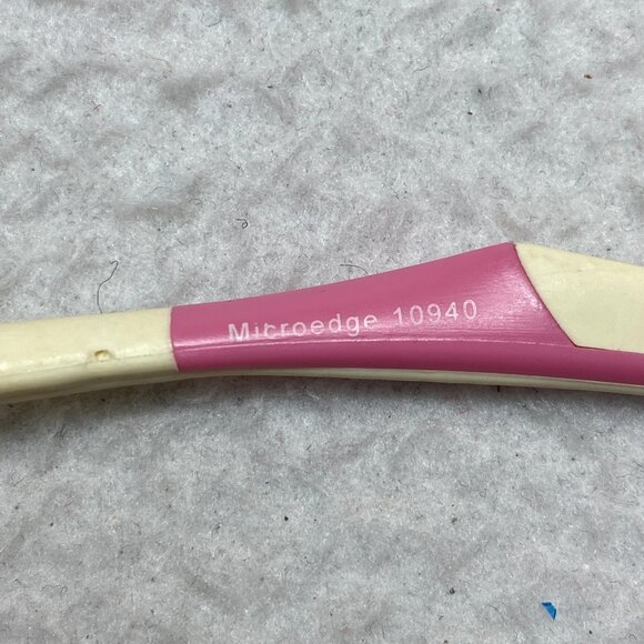 VINTAGE Bolle Microedge 10940 Sunglasses Pink / White Made In Italy - Picture 16 of 16